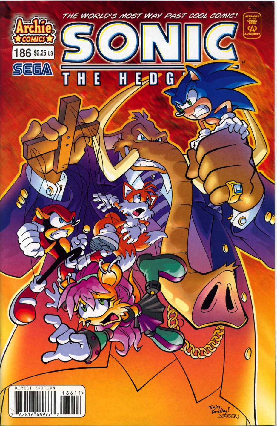 Sonic - Archie Adventure Series May 2008 Cover Page